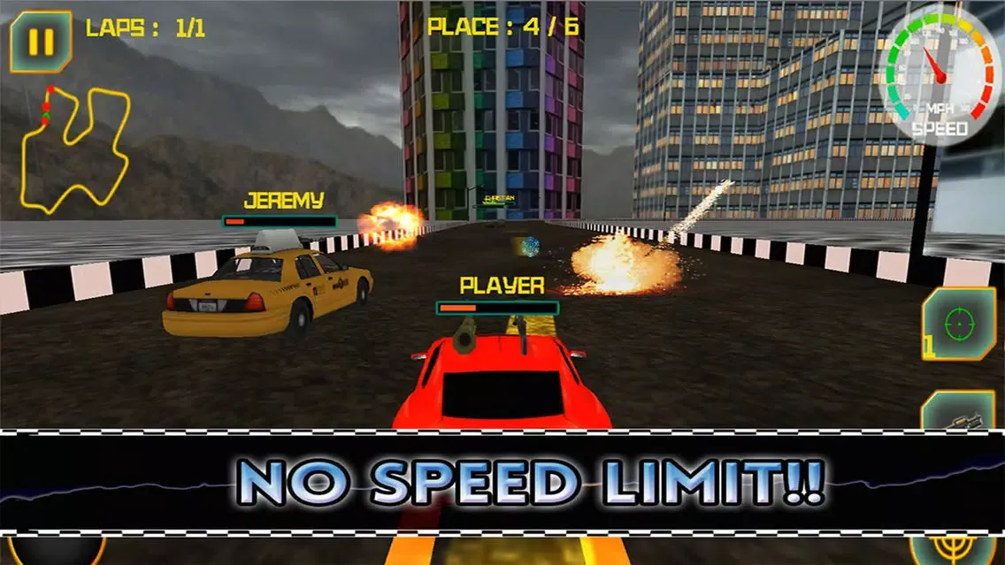 Awesome Taxi Drift Cars Target Shooting Street Racer স্ক্রিনশট