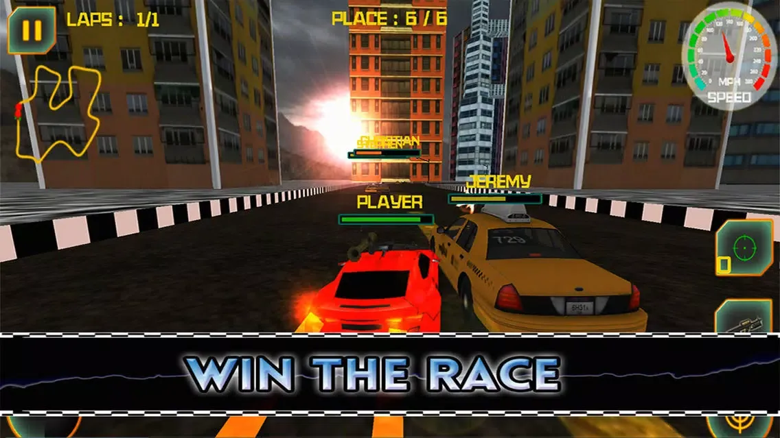 Awesome Taxi Drift Cars Target Shooting Street Racer স্ক্রিনশট