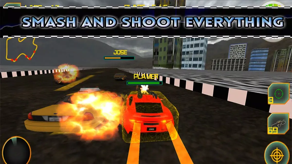 Awesome Taxi Drift Cars Target Shooting Street Racer স্ক্রিনশট
