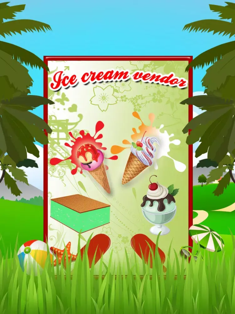 Tangkapan layar Ice Cream Maker - Sweet Icy Vendor iPad 