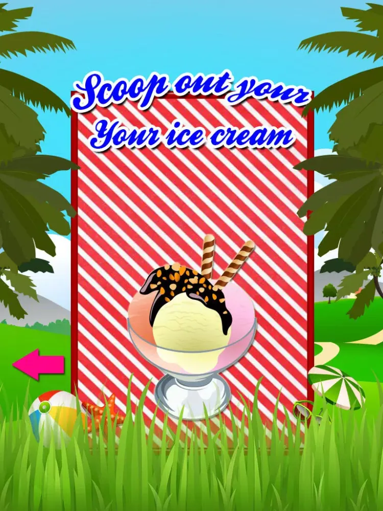 Tangkapan layar Ice Cream Maker - Sweet Icy Vendor iPad 