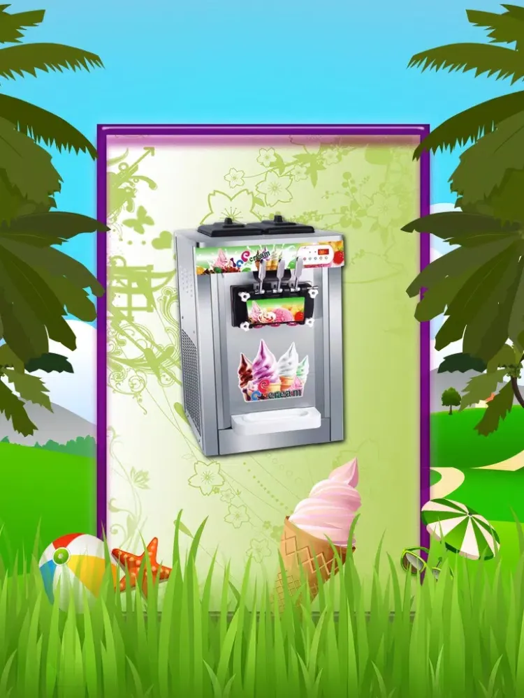 Tangkapan layar Ice Cream Maker - Sweet Icy Vendor iPad 
