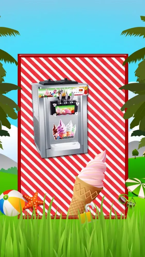 Tangkapan layar Ice Cream Maker - Sweet Icy Vendor