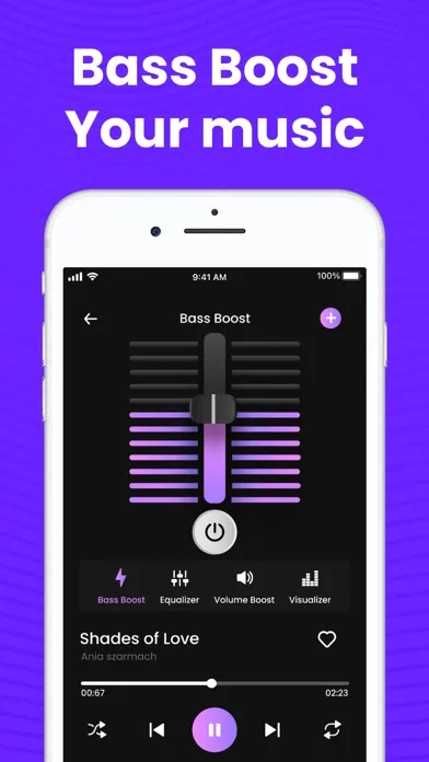 Capturas de tela do Bass Booster - Equalizer Boost