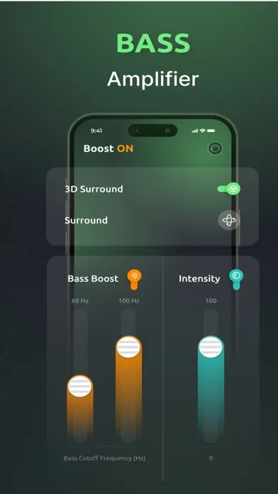 Sound, Bass Booster: Music EQ应用截图