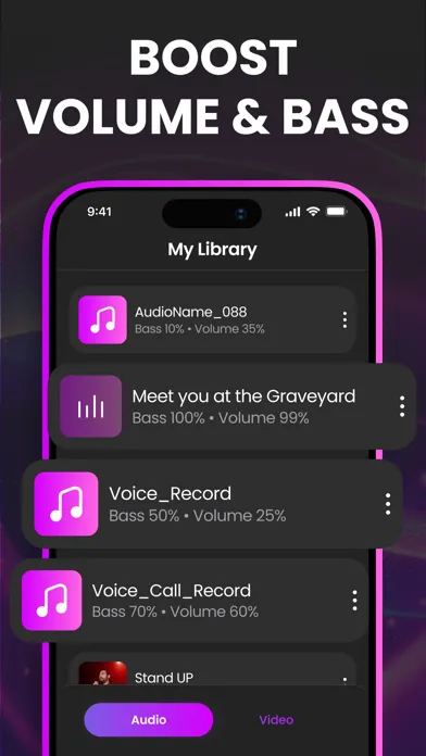 Скриншоты Music EQ. Bass, Sound Booster