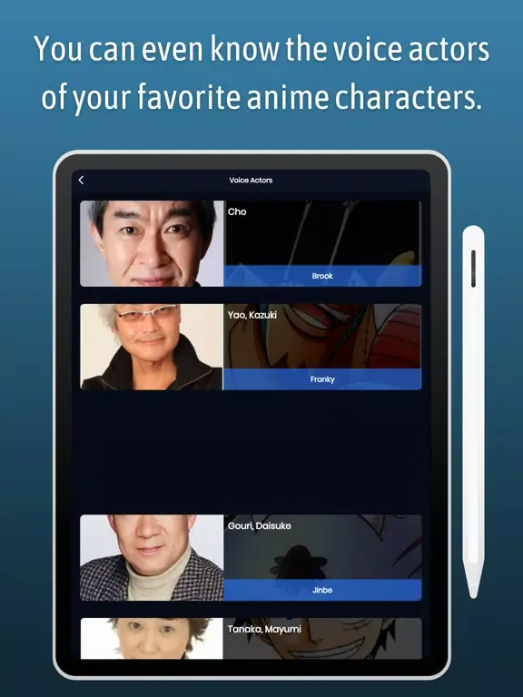 Zrzuty ekranu Titan: Anime List Academia iPad 