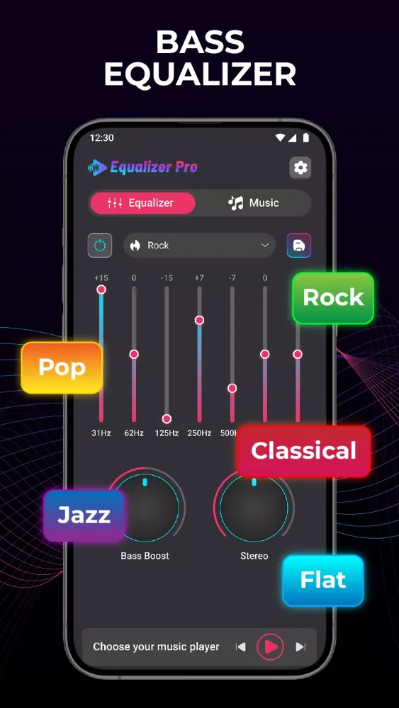 Equalizer: Sound, Bass Booster Screenshots