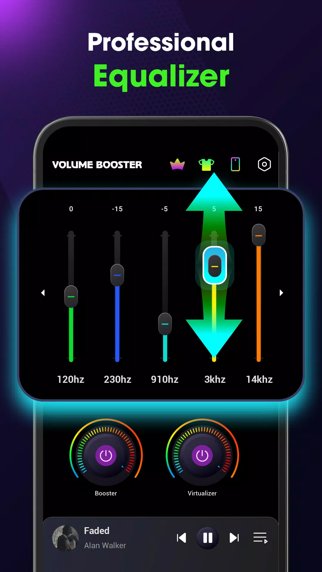 Volume Booster & Sound Booster Screenshots