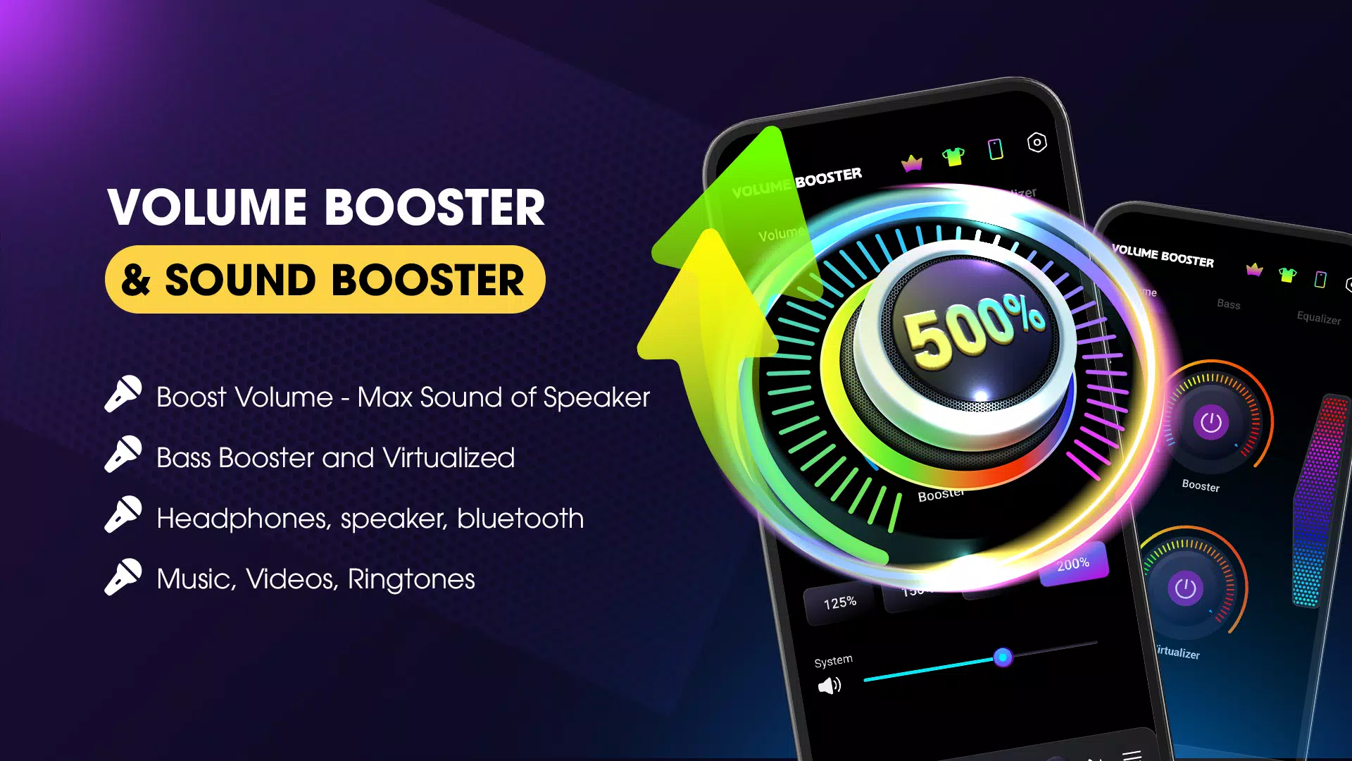 Volume Booster & Sound Booster Screenshots