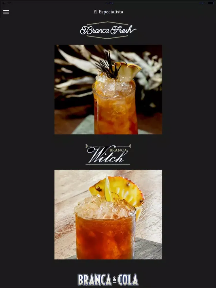 Especialista Fernet Branca iPad  Screenshots