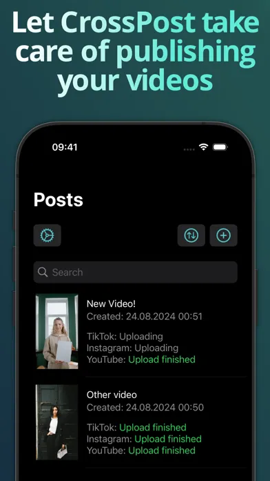 Screenshot di CrossPost Pro