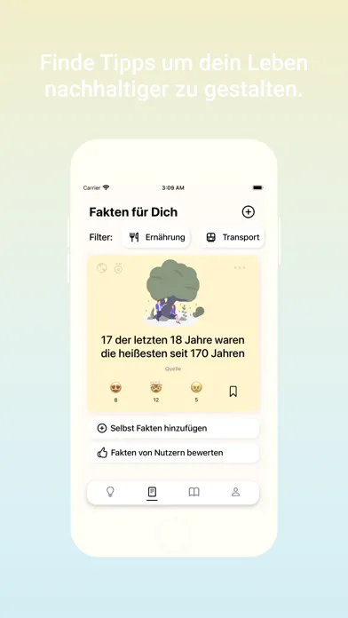 Capturas de pantalla de Sustainable App
