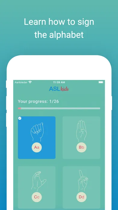 ASL Kids - Sign Language应用截图