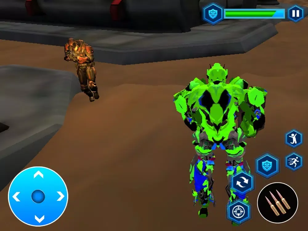 Bat Robot Superhero Crime City iPad  スクリーンショット