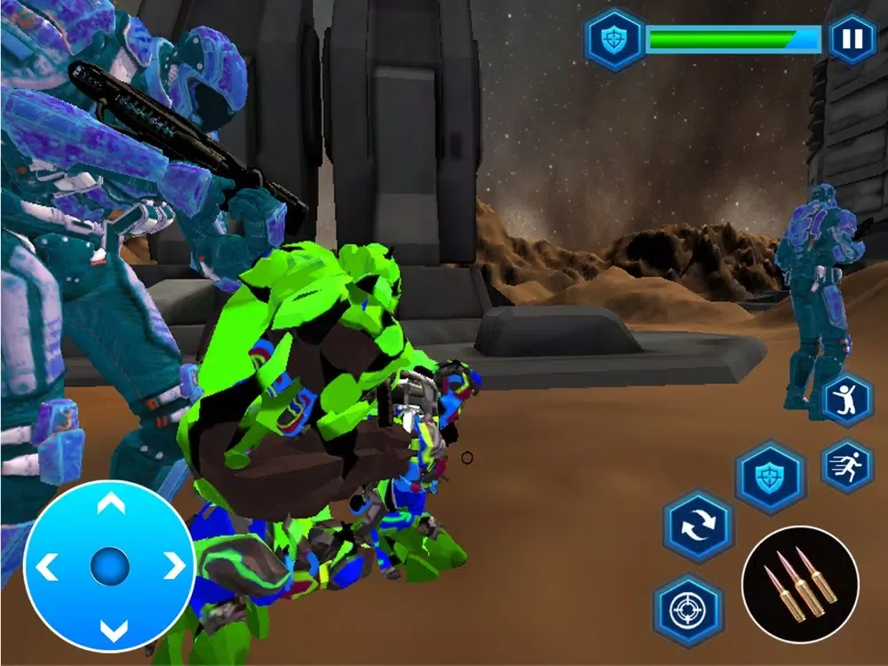 Bat Robot Superhero Crime City iPad  スクリーンショット
