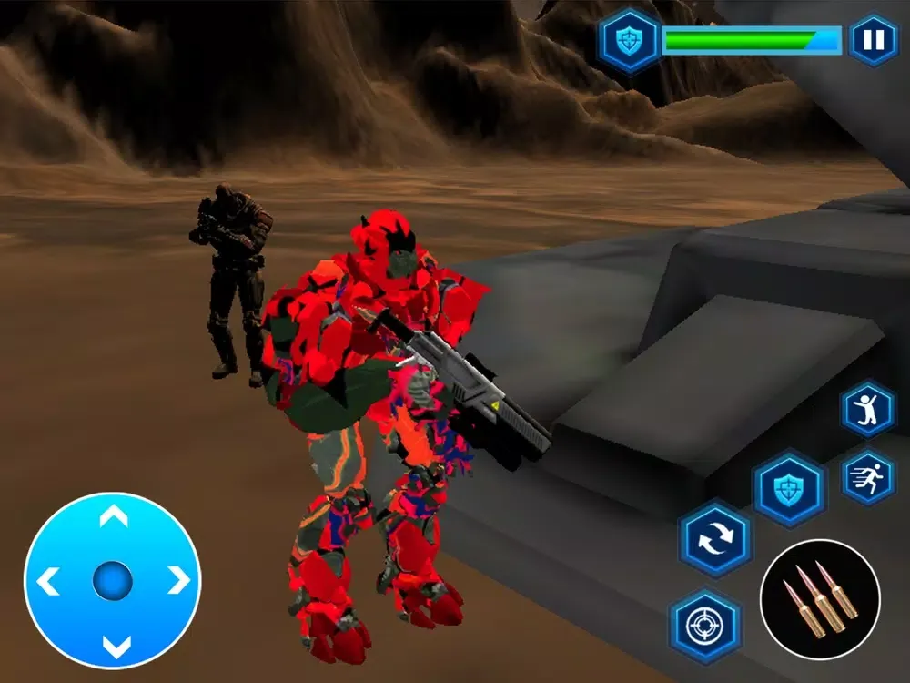 Bat Robot Superhero Crime City iPad  スクリーンショット