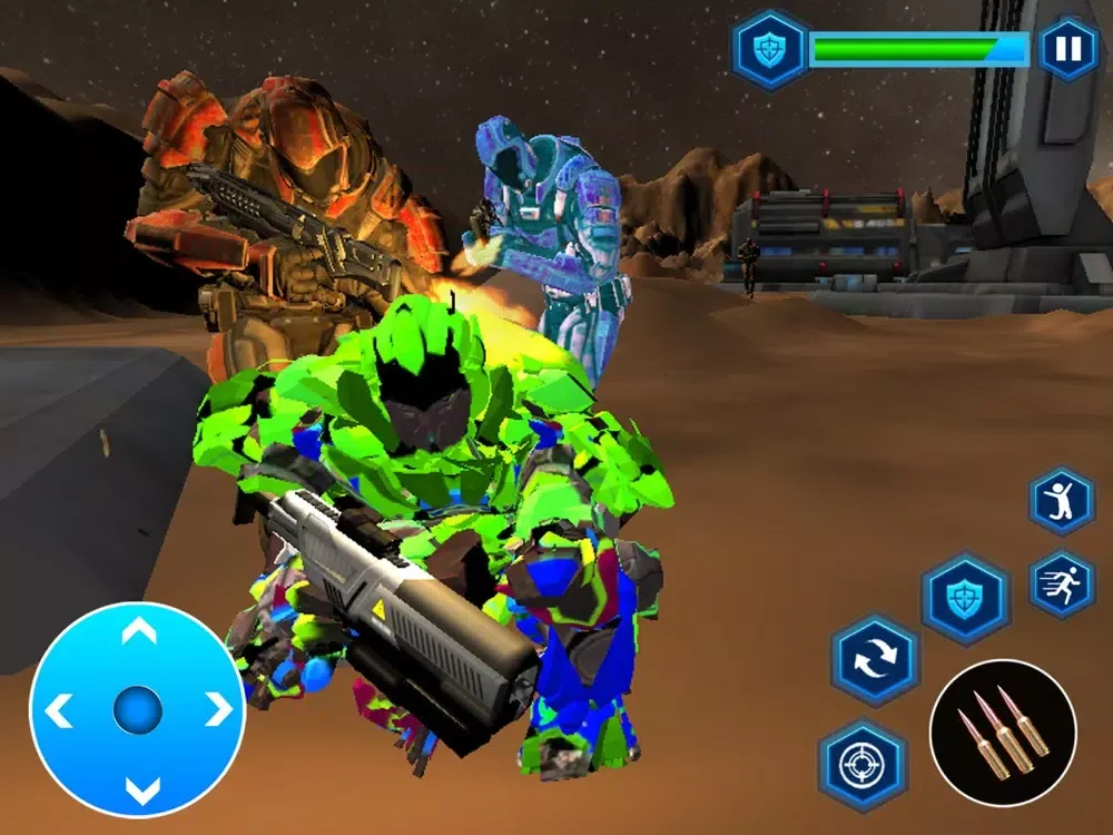 Bat Robot Superhero Crime City iPad  スクリーンショット