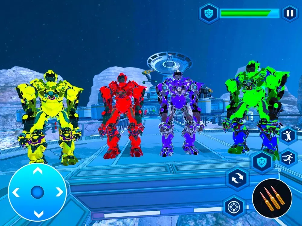 Bat Robot Superhero Crime City iPad  スクリーンショット