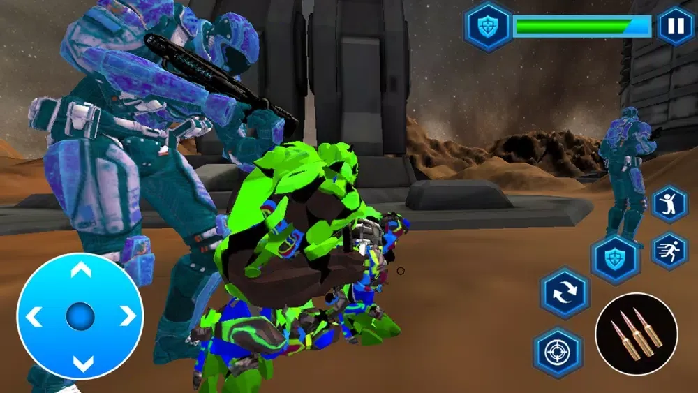 Bat Robot Superhero Crime City スクリーンショット