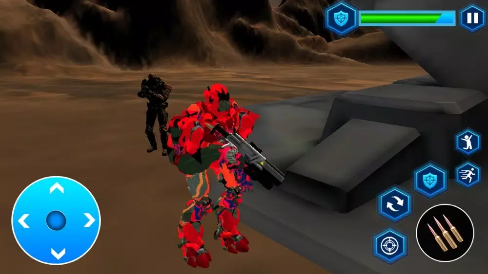 Bat Robot Superhero Crime City スクリーンショット