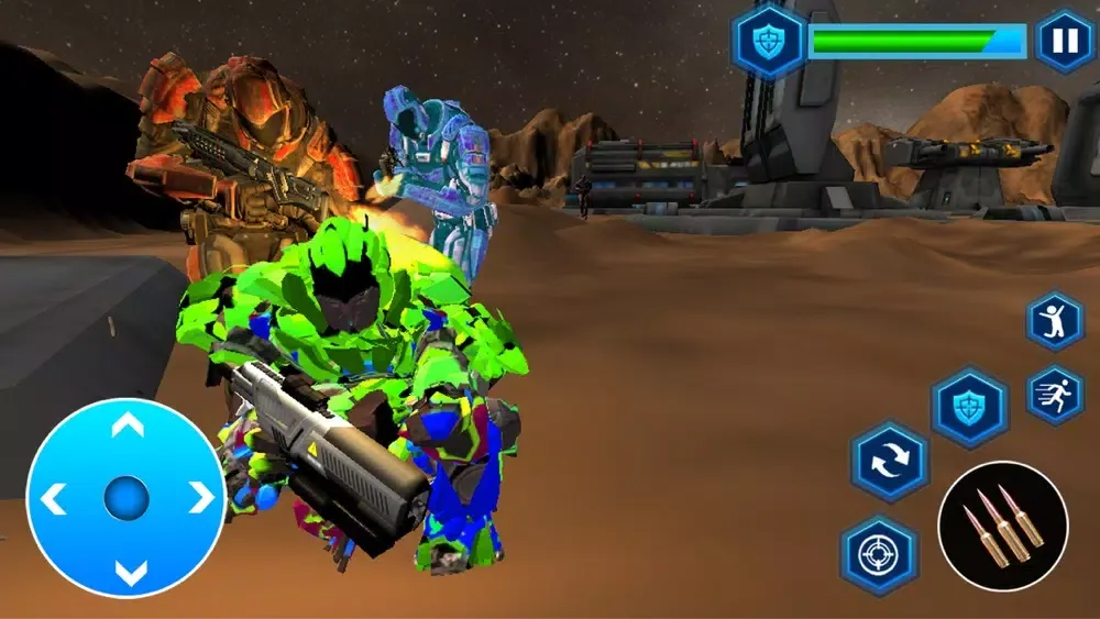 Bat Robot Superhero Crime City スクリーンショット