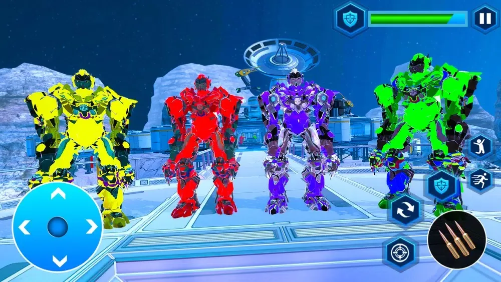 Bat Robot Superhero Crime City スクリーンショット
