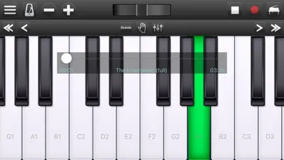 ภาพหน้าจอของ Piano Solo Studio