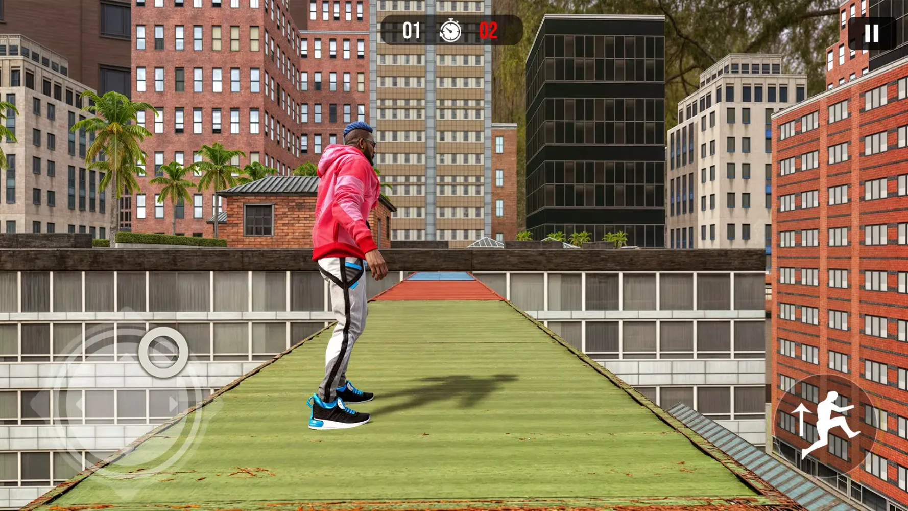 تصاویر Going up Rooftop 3D Parkour