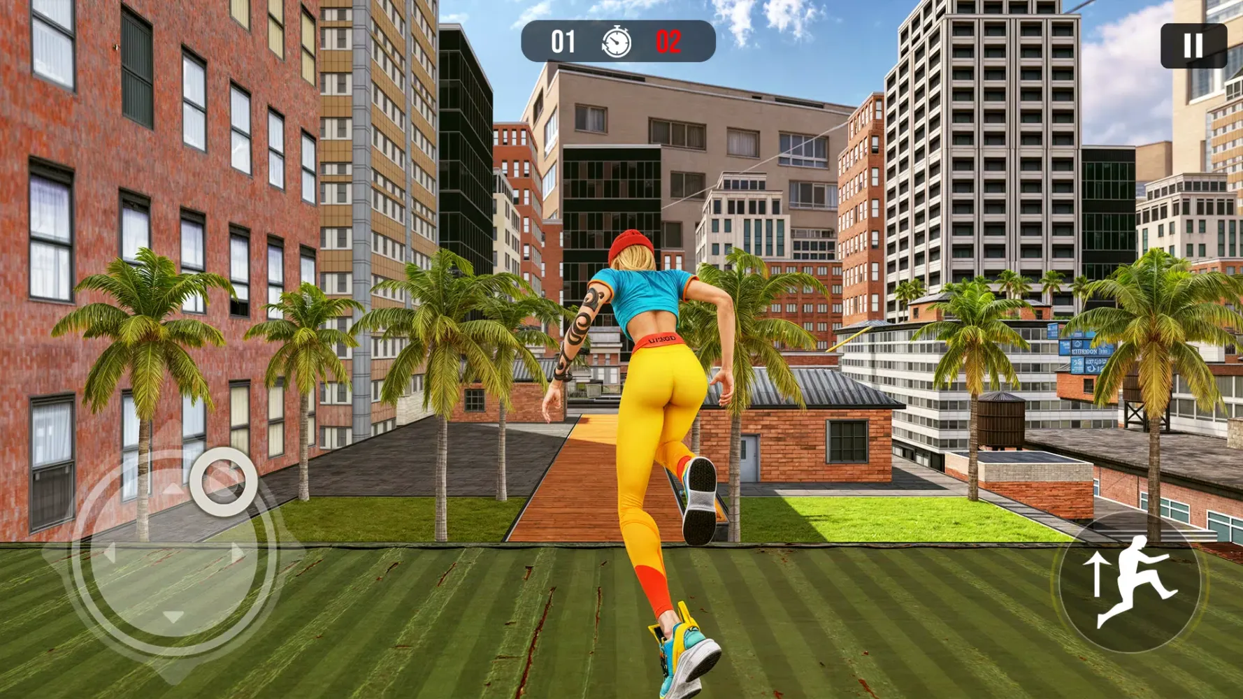 تصاویر Going up Rooftop 3D Parkour