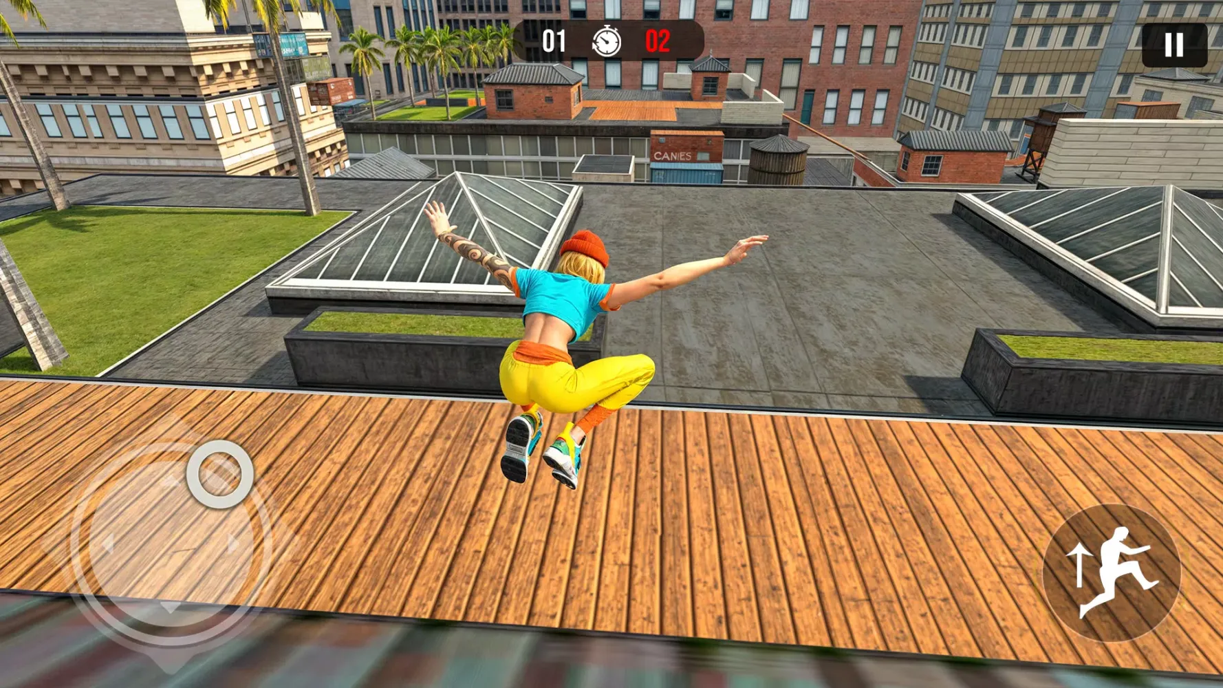 تصاویر Going up Rooftop 3D Parkour