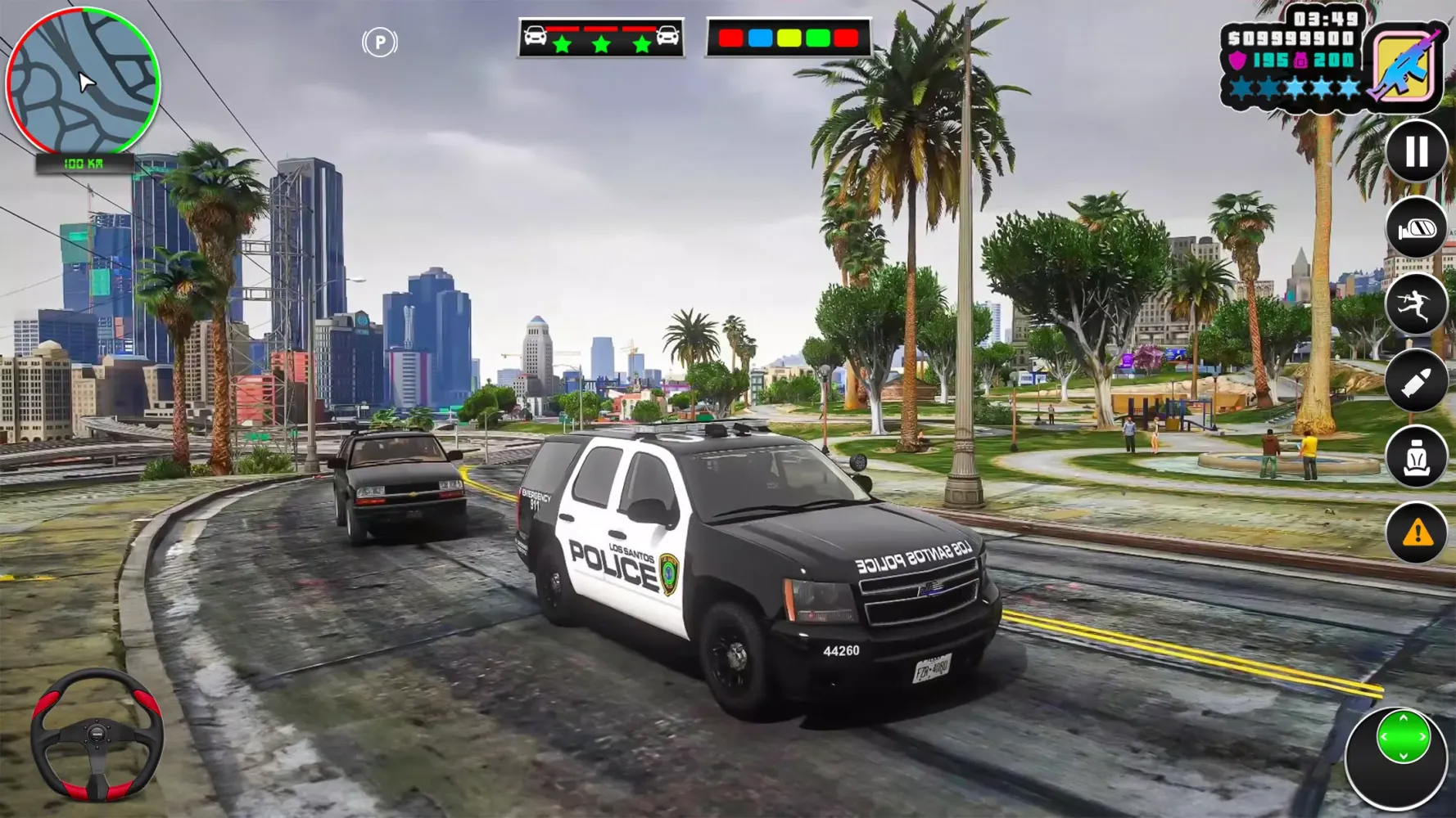 Police Chase Car Driving Game Screenshots