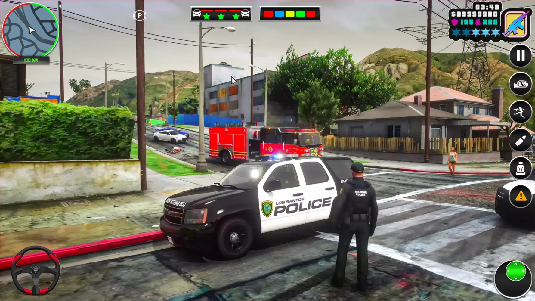 Police Chase Car Driving Game Screenshots