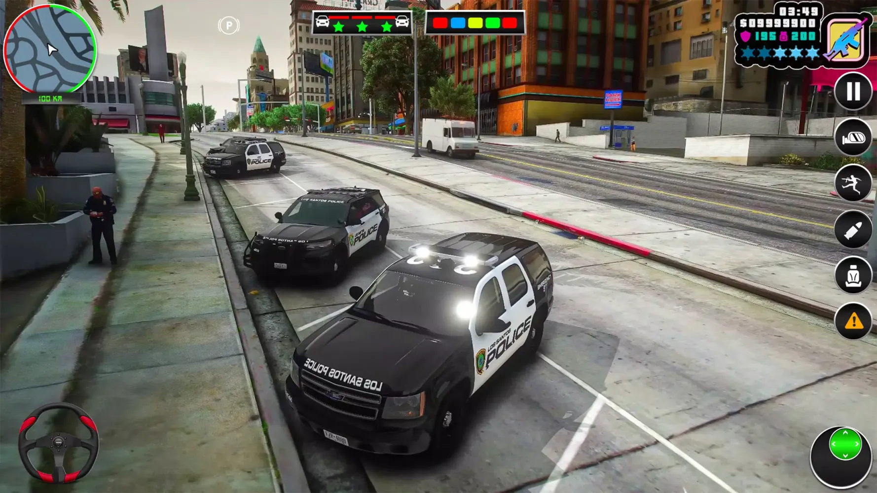 Police Chase Car Driving Game Screenshots