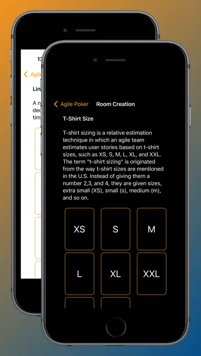 Ảnh chụp màn hình của Online Agile Scrum Poker