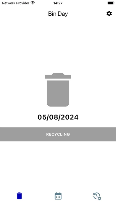 صور Bin Day App