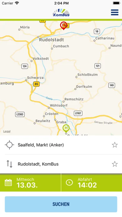 KomBus Screenshots