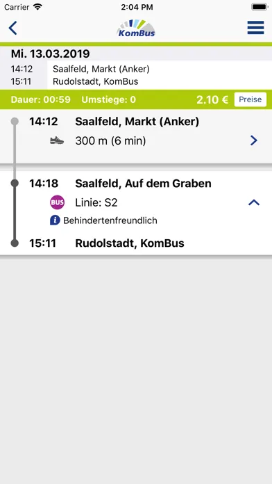 KomBus Screenshots