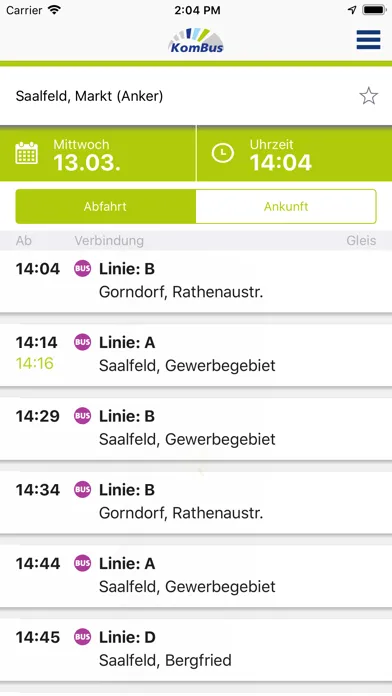 KomBus Screenshots