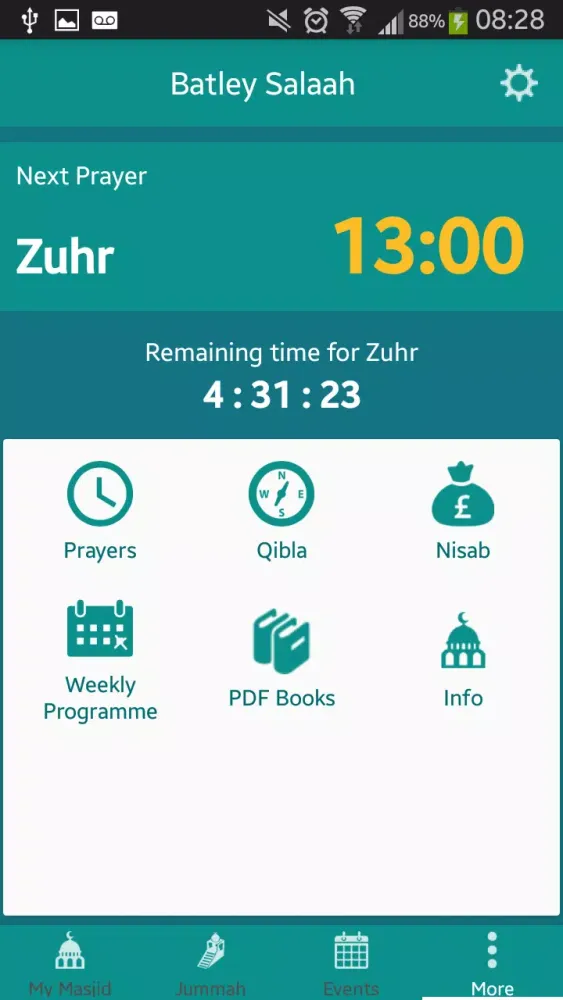 Batley Prayer Times Ekran Görüntüleri