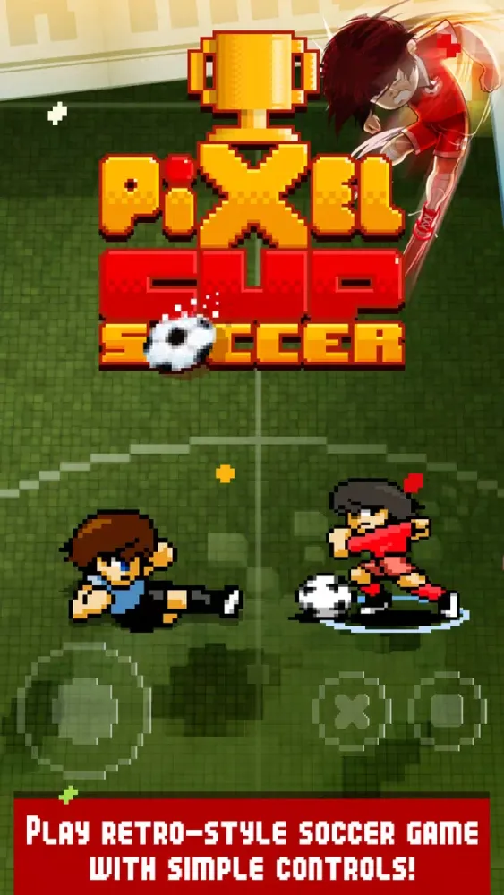 Captures d'écran de Pixel Cup Soccer