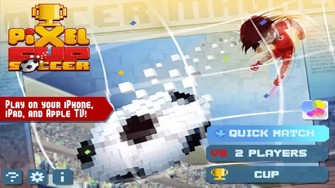 Captures d'écran de Pixel Cup Soccer
