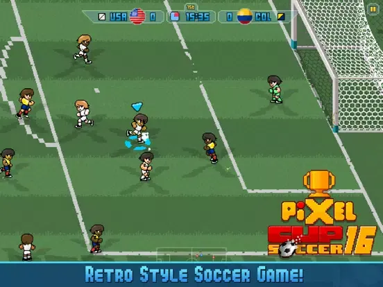 Pixel Cup Soccer 16 iPad  स्क्रीनशॉट