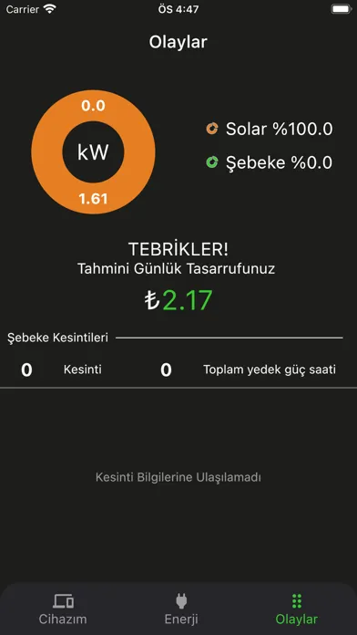 Zrzuty ekranu Batron Enerji