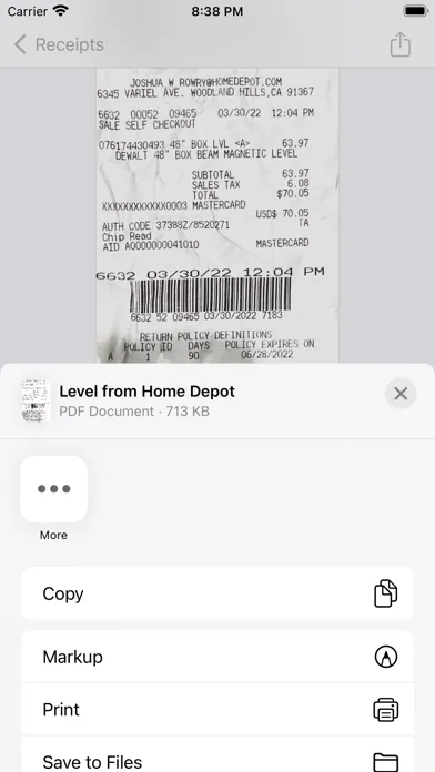 تصاویر Receipt Elite