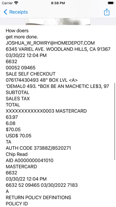 تصاویر Receipt Elite