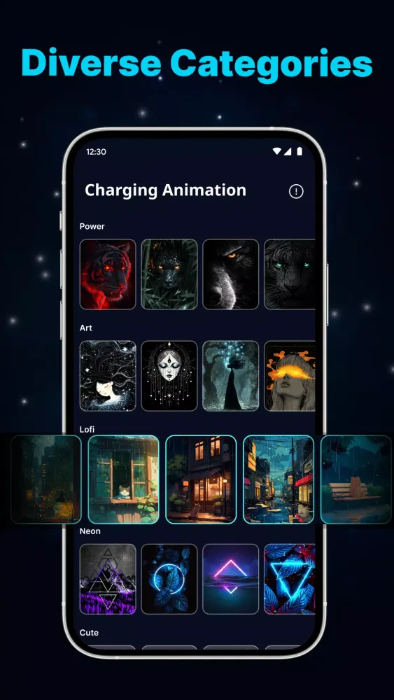 Custom Charging Animation Screenshots