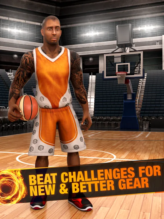 Capturas de pantalla de Baller Legends – Be A Slam Dunk Basketball Legend iPad 
