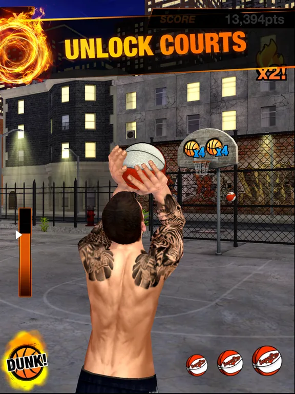 Capturas de pantalla de Baller Legends – Be A Slam Dunk Basketball Legend iPad 