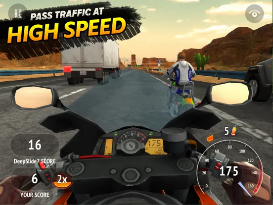 Zrzuty ekranu Highway Rider iPad 